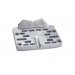 OMC Sterndrive Waffle Zinc Anode