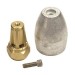 Mercury Bravo 3 Propeller Zinc Nut Kit 809666A02