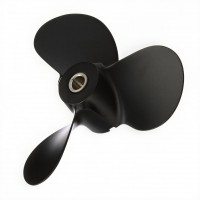 Quicksilver QA3150R Black Diamond Propeller 10-28 HP Evinrude Pin Drive