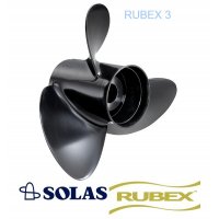 Solas Amita 3 Rubex Propeller 35-60 HP Tohatsu