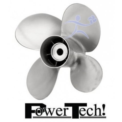 PowerTech Bravo 2 Propeller BRA 4 Blade Stainless