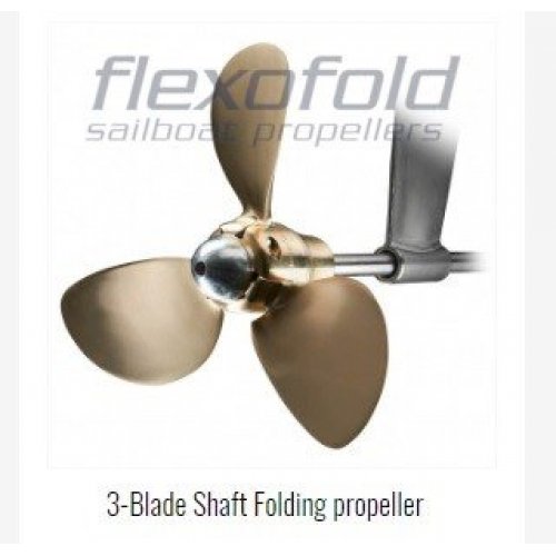 Flexofold Propeller Classic Shaft Drive 17" X 3 Blade