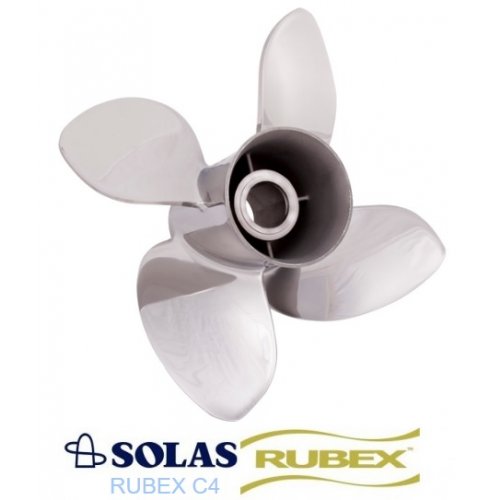 Solas C4 Rubex Propeller 35-60 HP Tohatsu