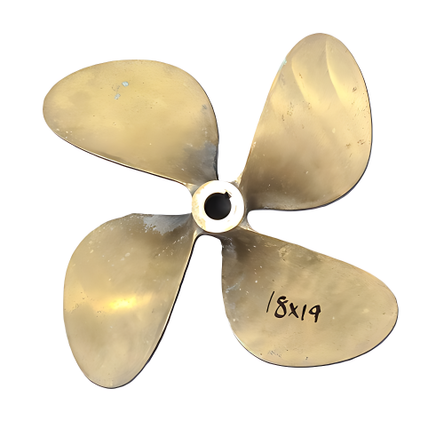 Used Michigan Dyna Quad Propeller Bronze 18" RH