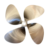 Michigan Dyna Quad Bronze 22" LH Propeller