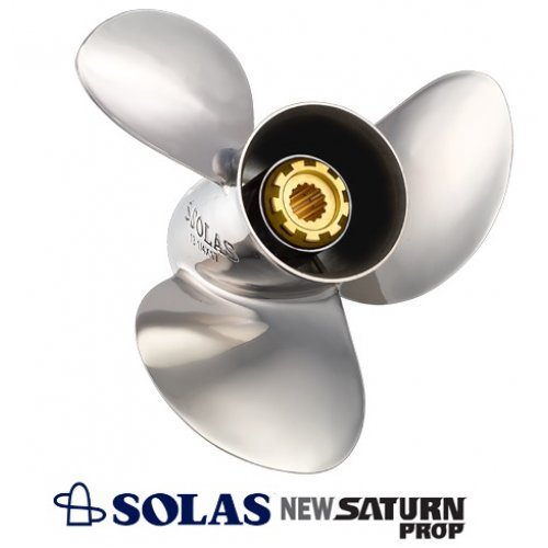 Solas New Saturn Propeller 9.9-30 HP Mercury