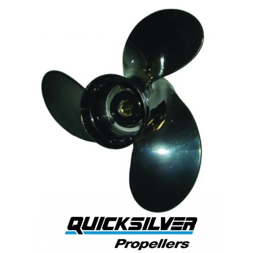 Quicksilver Black Diamond Propeller EJ 8-15 HP