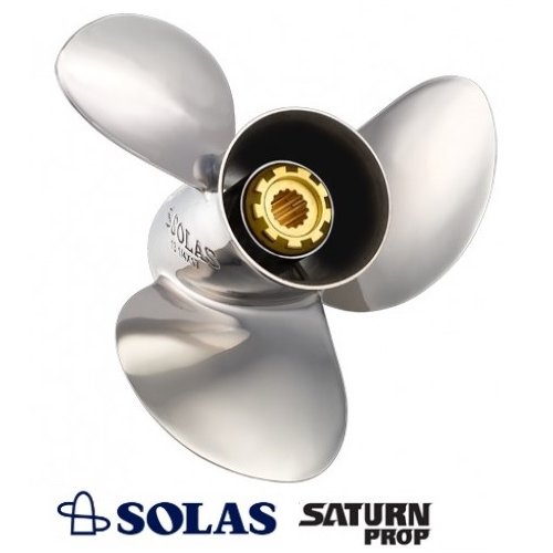 SOLAS Propeller Alu 9 1/4 x 10 für Evinrude & Johnson 8; 9,9 & 15 