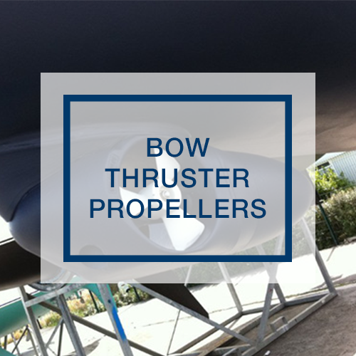 Bow thruster propellers