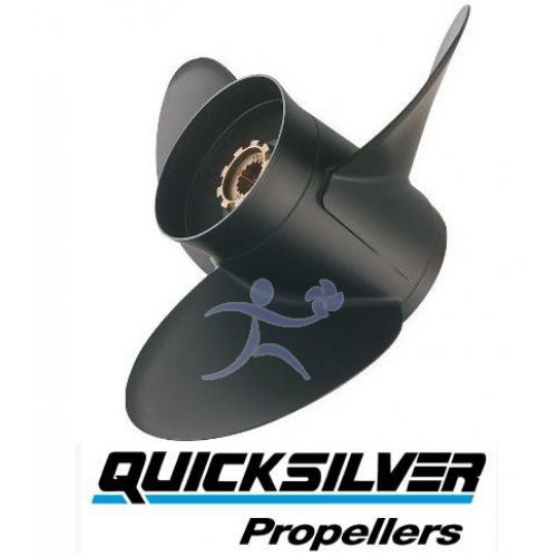 Quicksilver Black Diamond Propeller E/J 15-35 HP
