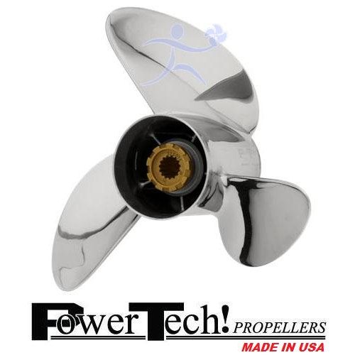 PowerTech OSN3 Stainless Propeller E/J 40-140 HP