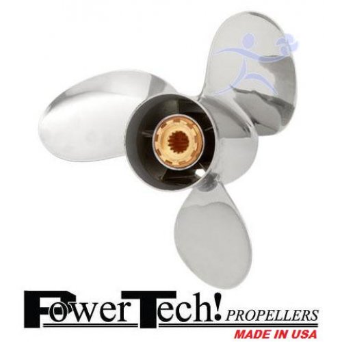 PowerTech RED3 Propeller Yamaha 50-130 HP