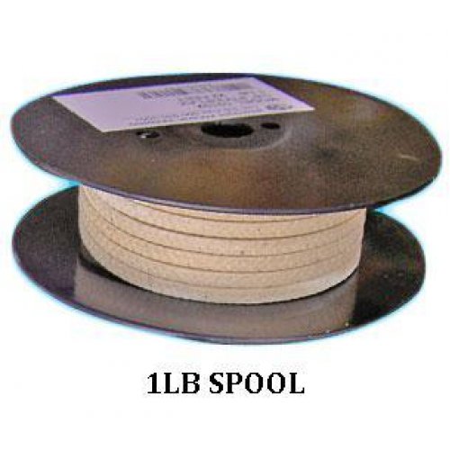 Teflon Flax Packing (PTFE) 1LB Spool