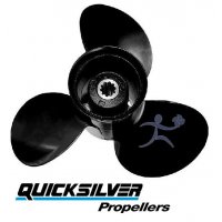 Quicksilver Black Diamond Propeller 6-20 HP Mercury