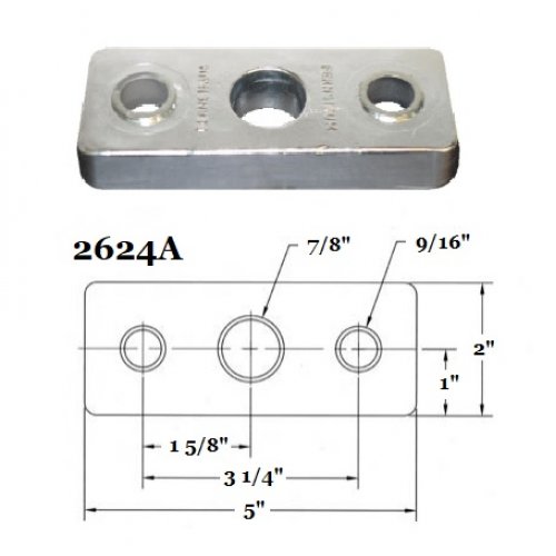 Fernstrum Heat Exchanger Anode 2624A