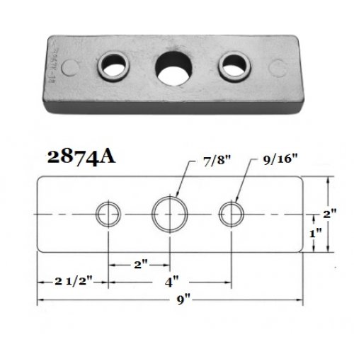 Fernstrum Heat Exchanger Anode 2874A