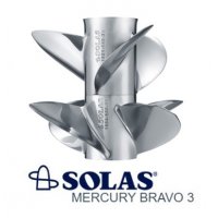 Solas Bravo 3 Propeller Set Polished Finish