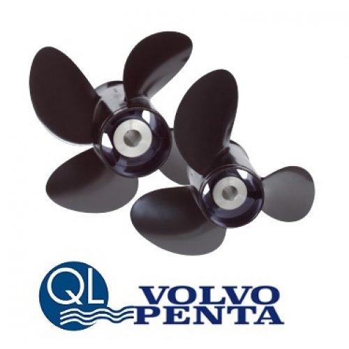 Volvo QL Aluminum 3-blade Propeller 25-70 hp