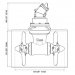 Quick Hydraulic Thruster BTH 513-1000